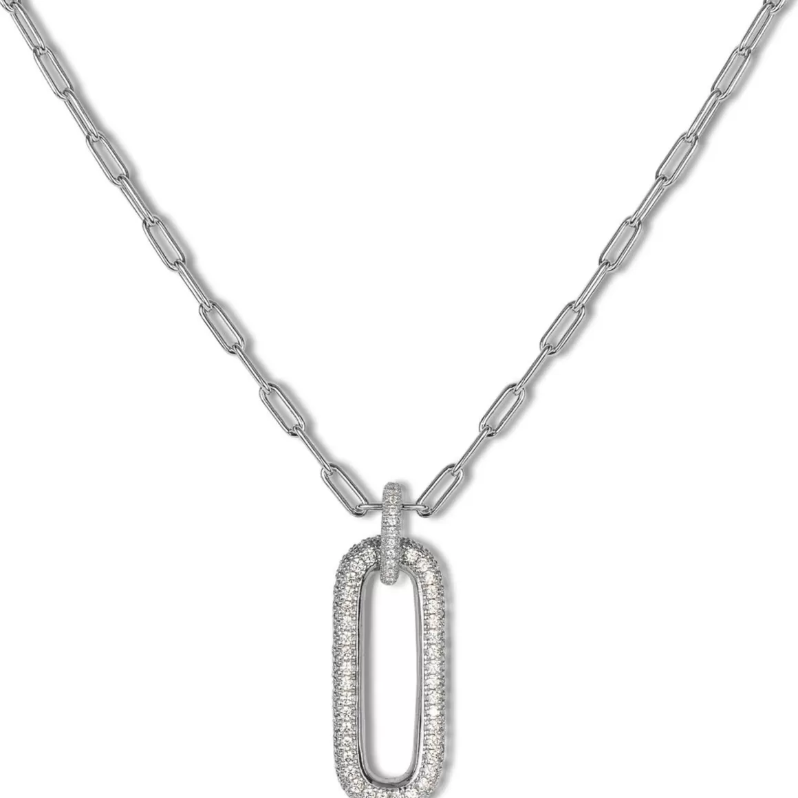 Halsketten>Jacques Lemans Kette Sterlingsilber Mit Topasen